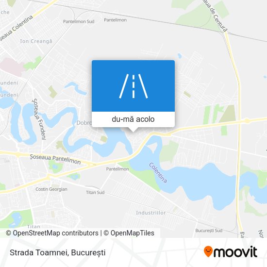Hartă Strada Toamnei