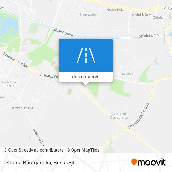 Hartă Strada Bărăganului