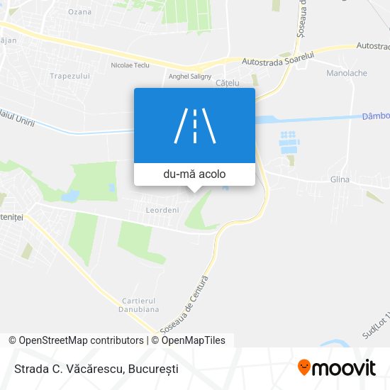 Hartă Strada C. Văcărescu