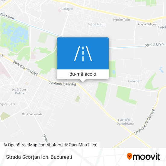 Hartă Strada Scorțan Ion