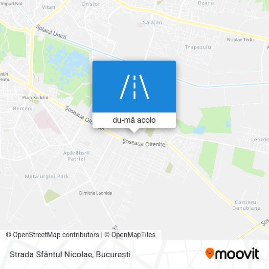 Hartă Strada Sfântul Nicolae