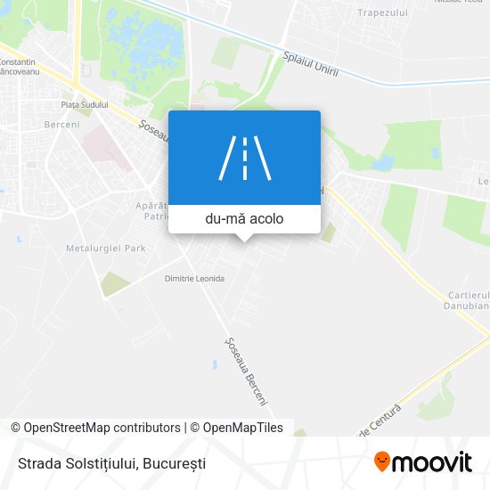 Hartă Strada Solstițiului