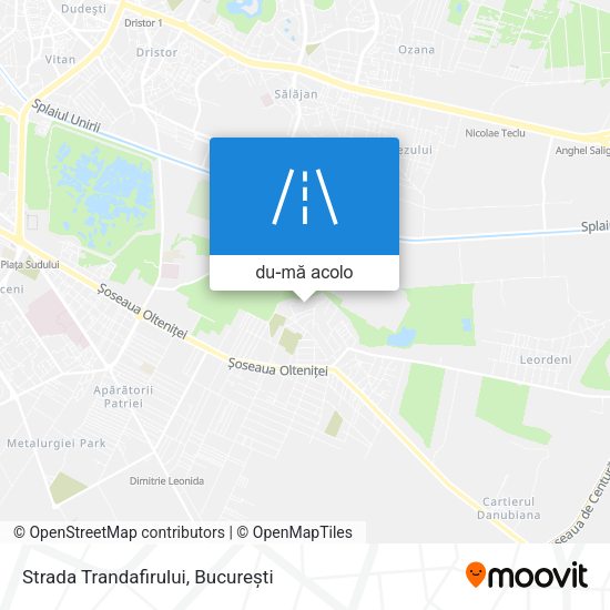 Hartă Strada Trandafirului