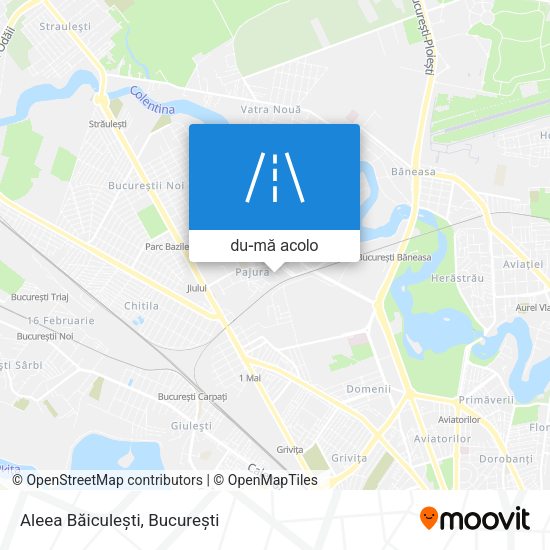 Hartă Aleea Băiculești