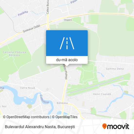 Hartă Bulevardul Alexandru Nasta