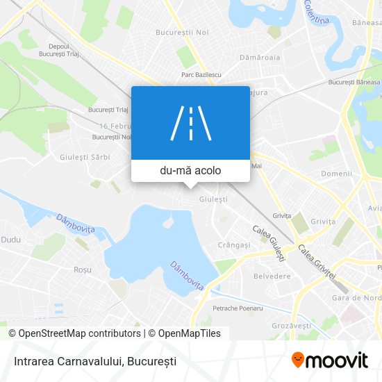 Hartă Intrarea Carnavalului