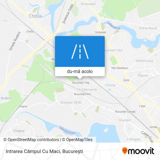 Hartă Intrarea Câmpul Cu Maci