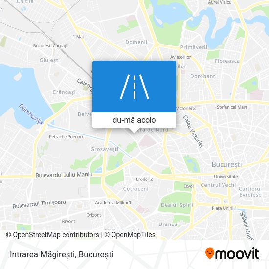 Hartă Intrarea Măgirești