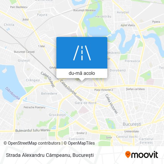 Hartă Strada Alexandru Câmpeanu