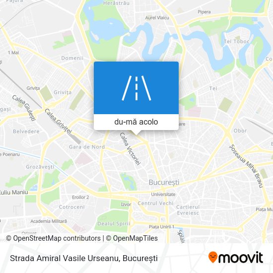 Hartă Strada Amiral Vasile Urseanu