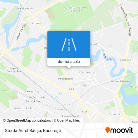 Hartă Strada Aurel Băeșu