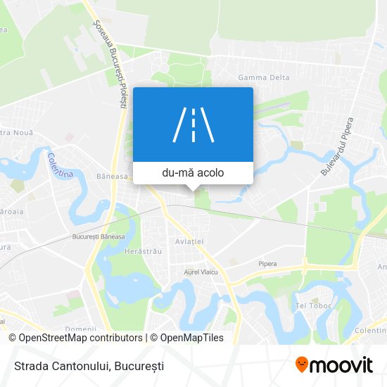 Hartă Strada Cantonului