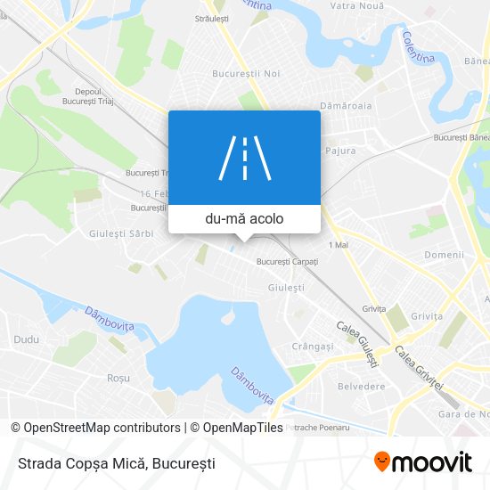 Hartă Strada Copșa Mică