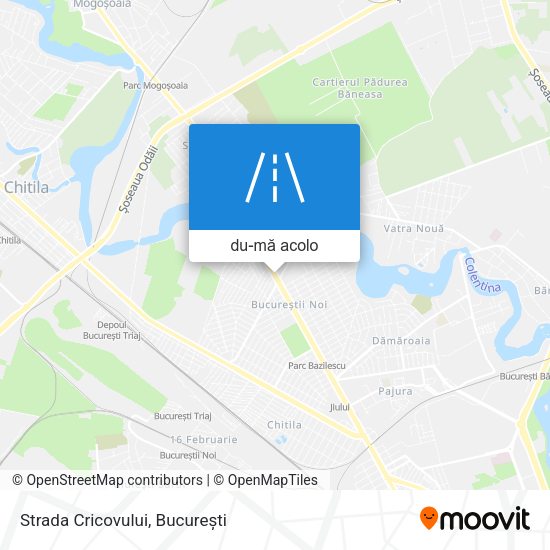 Hartă Strada Cricovului
