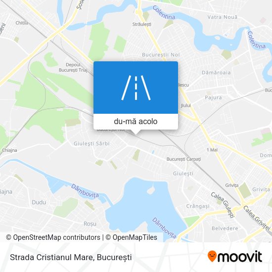 Hartă Strada Cristianul Mare