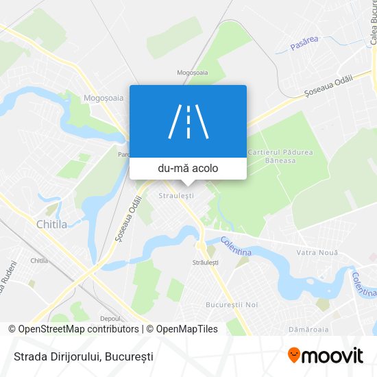 Hartă Strada Dirijorului