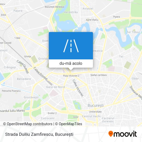 Hartă Strada Duiliu Zamfirescu