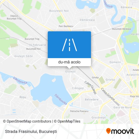 Hartă Strada Frasinului