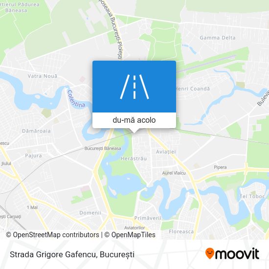 Hartă Strada Grigore Gafencu