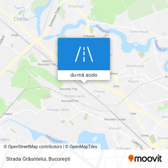 Hartă Strada Grăuntelui