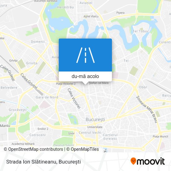 Hartă Strada Ion Slătineanu