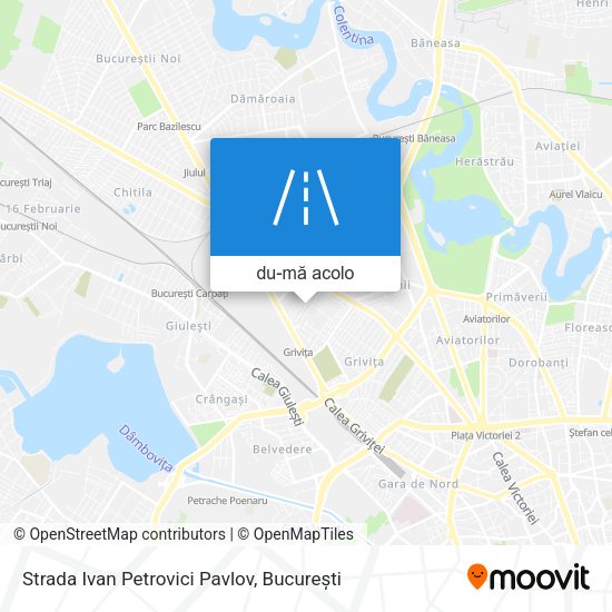 Hartă Strada Ivan Petrovici Pavlov