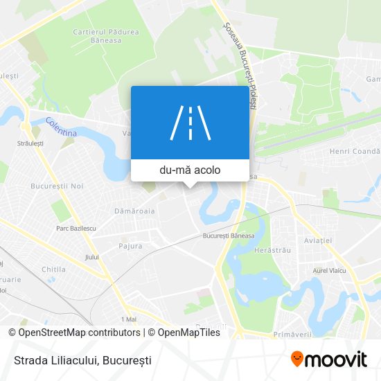 Hartă Strada Liliacului