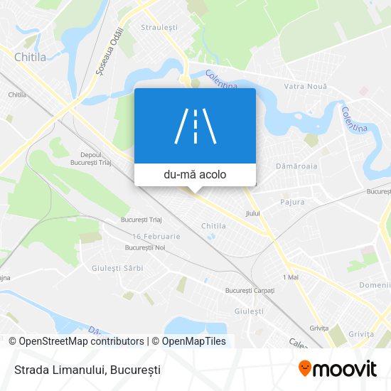 Hartă Strada Limanului