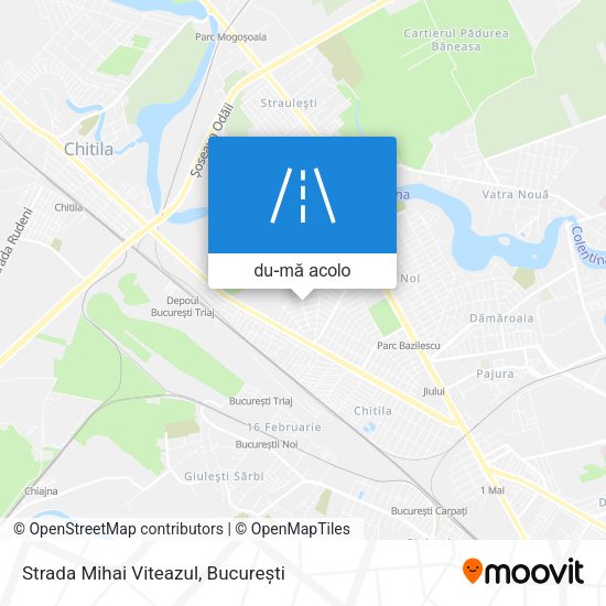 Hartă Strada Mihai Viteazul