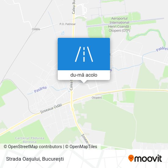 Hartă Strada Oașului