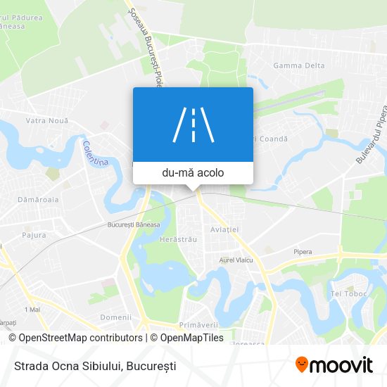 Hartă Strada Ocna Sibiului
