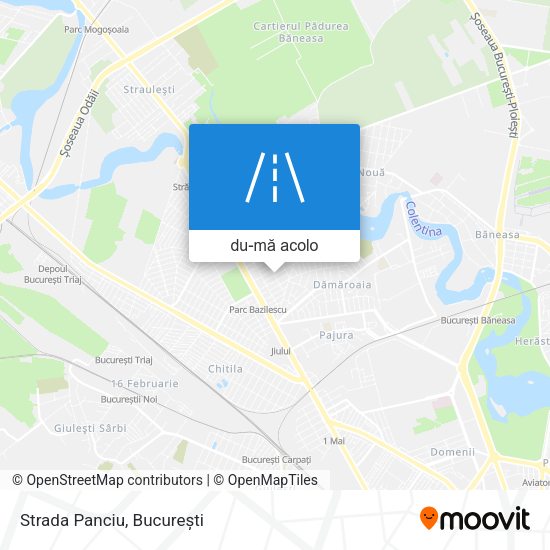 Hartă Strada Panciu
