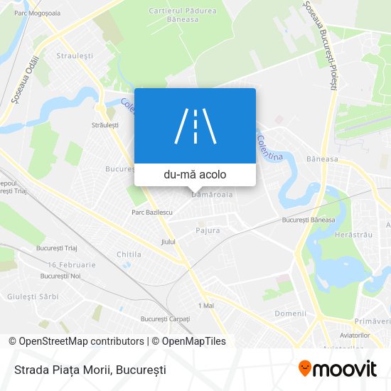 Hartă Strada Piața Morii