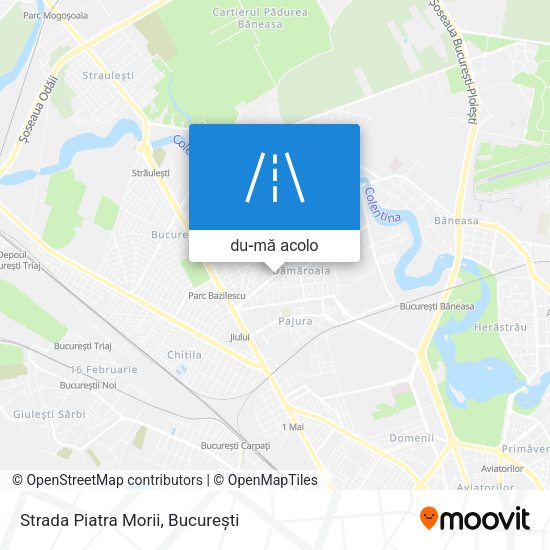 Hartă Strada Piatra Morii