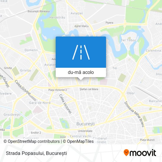 Hartă Strada Popasului