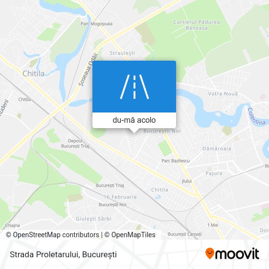 Hartă Strada Proletarului