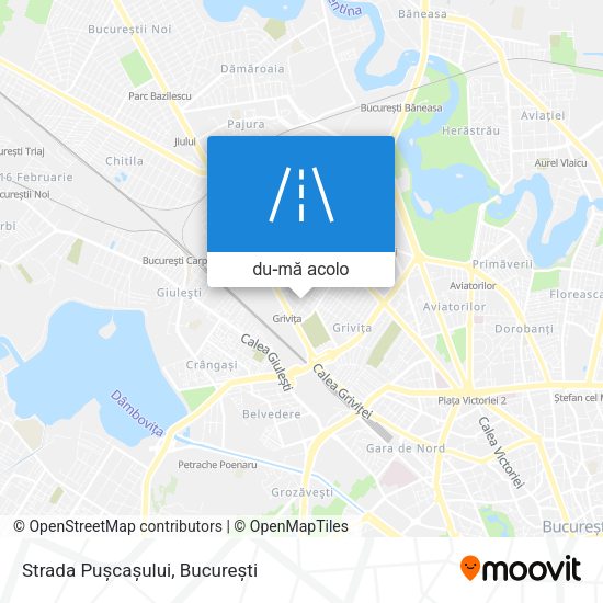 Hartă Strada Pușcașului