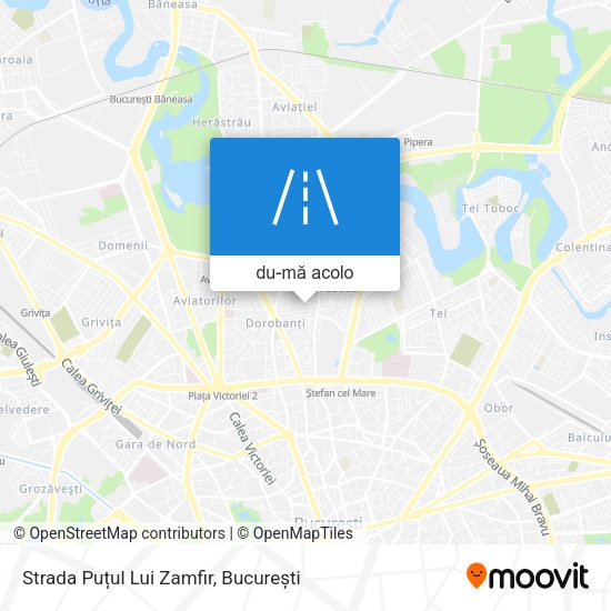 Hartă Strada Puțul Lui Zamfir