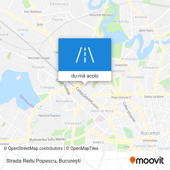 Hartă Strada Radu Popescu