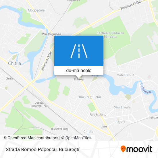 Hartă Strada Romeo Popescu