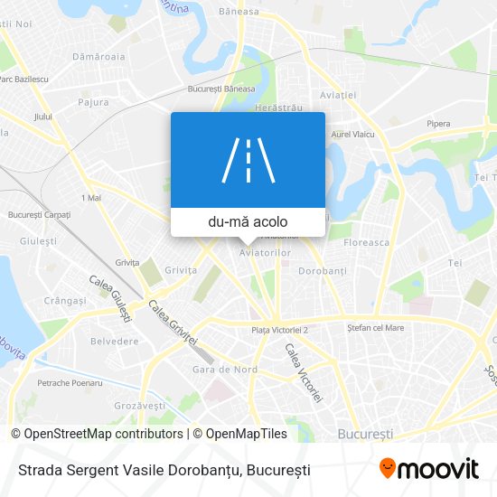 Hartă Strada Sergent Vasile Dorobanțu