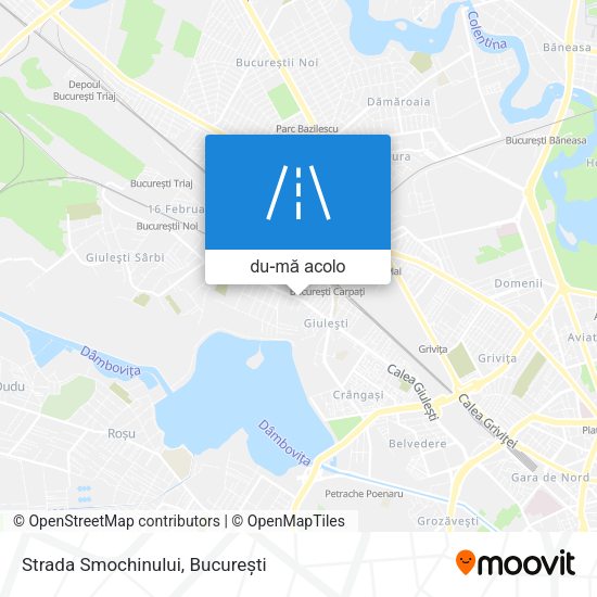 Hartă Strada Smochinului