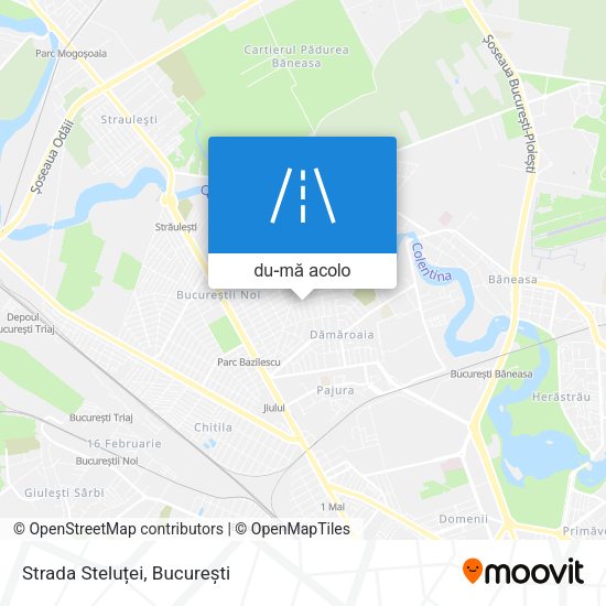 Hartă Strada Steluței