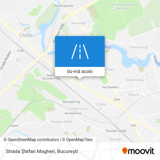 Hartă Strada Ștefan Magheri