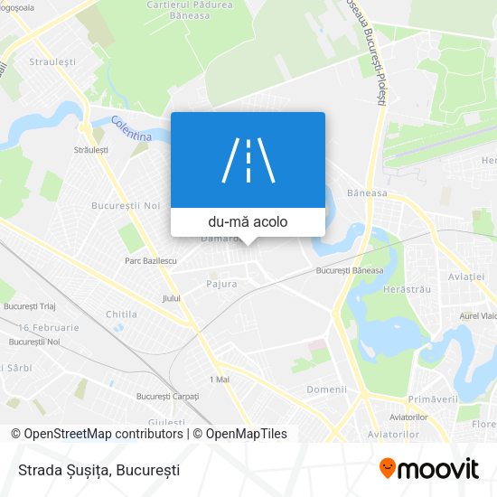 Hartă Strada Șușița