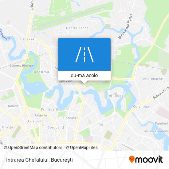 Hartă Intrarea Chefalului