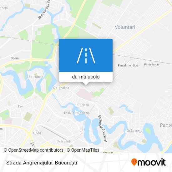Hartă Strada Angrenajului