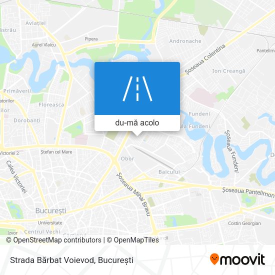 Hartă Strada Bărbat Voievod