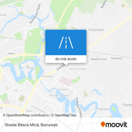Hartă Strada Bâsca Mică