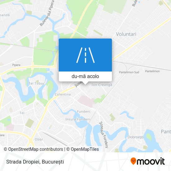 Hartă Strada Dropiei